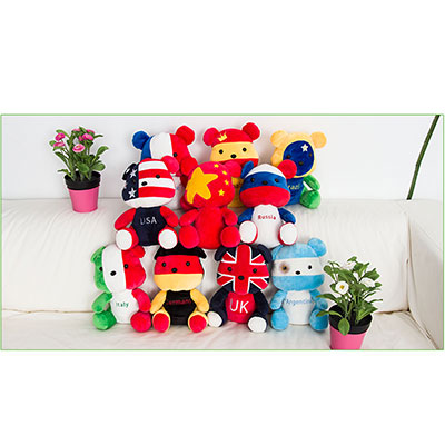 各国公仔旅游纪念品