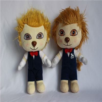 <b>狮子吉祥物公仔定做</b>