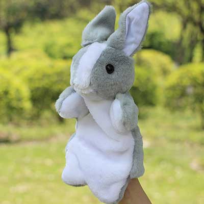 <b>兔子毛绒手偶定做</b>