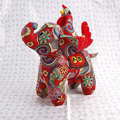 鸡年毛绒吉祥物定制