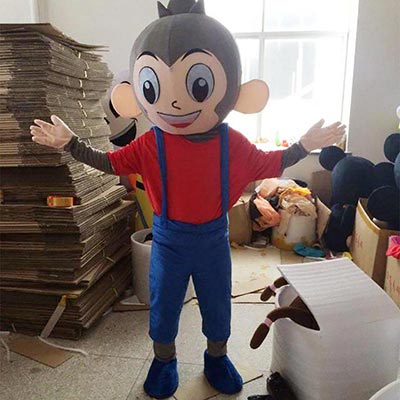 猴子人偶表演服定制