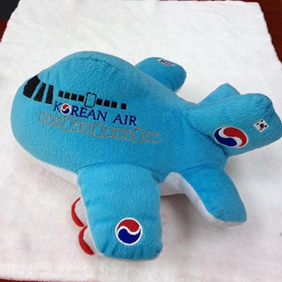 <b>飞机吉祥物加LOGO定制</b>