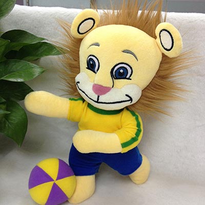 <b>毛绒吉祥物可加LOGO来图来样定制</b>