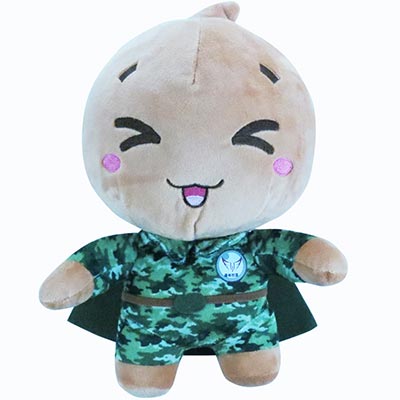 企业形象物宣传毛绒玩具厂家生产