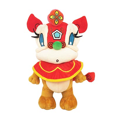 <b>订做狮子业吉祥物来图加LOGO定制</b>