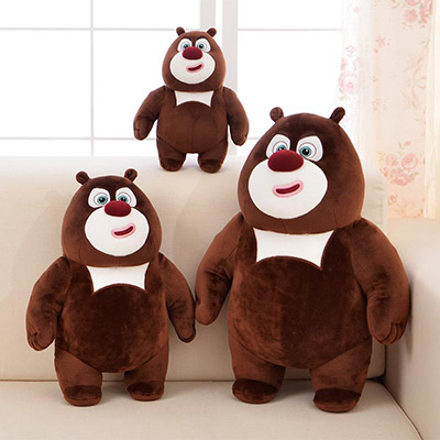 熊熊乐园雪岭毛绒玩具