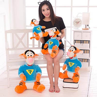 <b>刺绣跳跳虎公仔毛绒玩具</b>