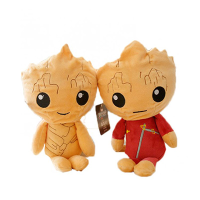 小树人稻草人毛绒玩具订做