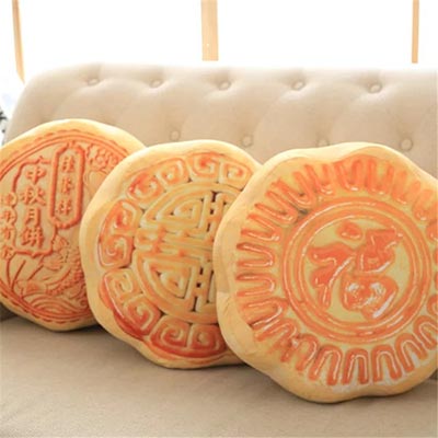 中秋月饼靠垫定做