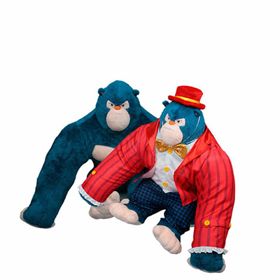 熊出没黑风猩猩公仔定制
