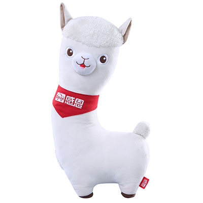 赠品感恩羊驼玩具定做