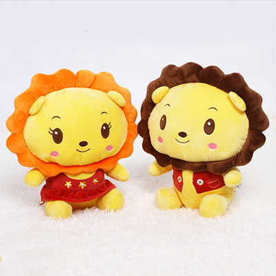 小狮子赠品毛绒玩具定做