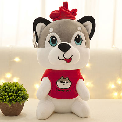 <b>哈士奇赠品毛绒玩具定制</b>