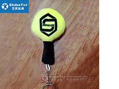 棒槌毛绒挂件定做