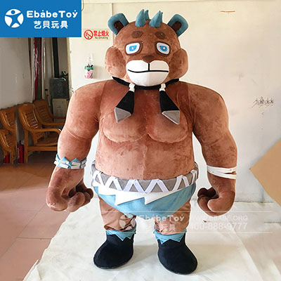 <b>肌肉熊人偶定做</b>