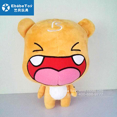 小老虎毛绒公仔定做