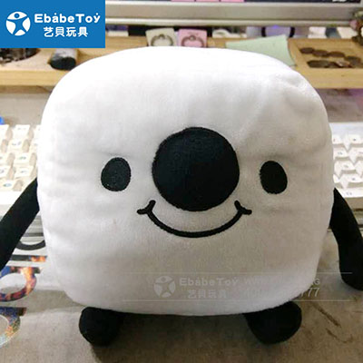 笑脸娃娃可爱毛绒公仔定做