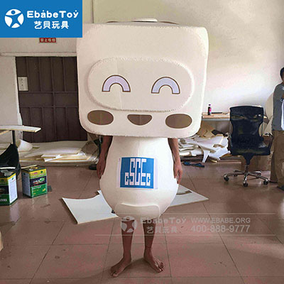 中建一局运动会形象人偶服定做 中建一局运动会形象人偶服定做