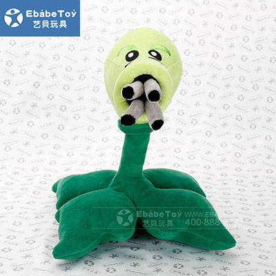 2020年8月 植物大战僵尸机枪射手玩具摆件 定制