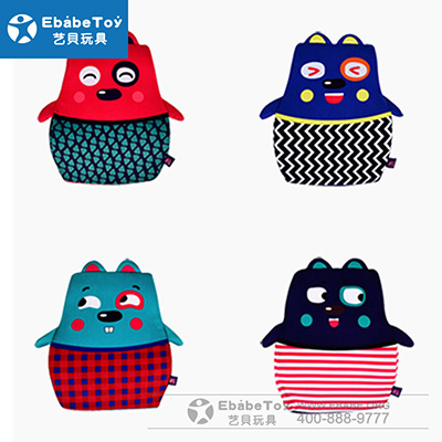 2020年9月 毛绒汽车背垫汽车装饰品 定制 