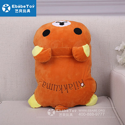 2020年1月 家庭抱枕卡通动物抱枕被 定做