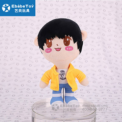 2020年2月 毛绒人物摆件 定制