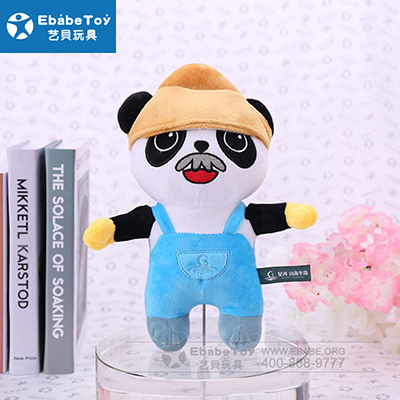 2020年3月  熊猫公仔吉祥物 礼品定制