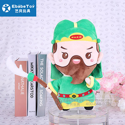 2020年3月 游戏卡通关羽 Q版人物定做