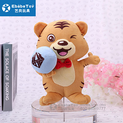 2020年3月 老虎儿童玩具布偶 定制