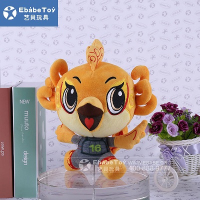 2020年5月 卡通凤凰毛绒玩偶定制