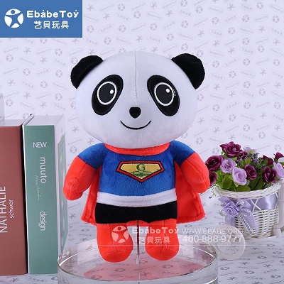 2020年5月 卡通熊猫毛绒玩偶定制