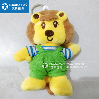 2020年7月福州南台实验小学毛绒小狮子钥匙扣定制