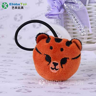 2020年7月 卡通小老虎毛绒头箍定制