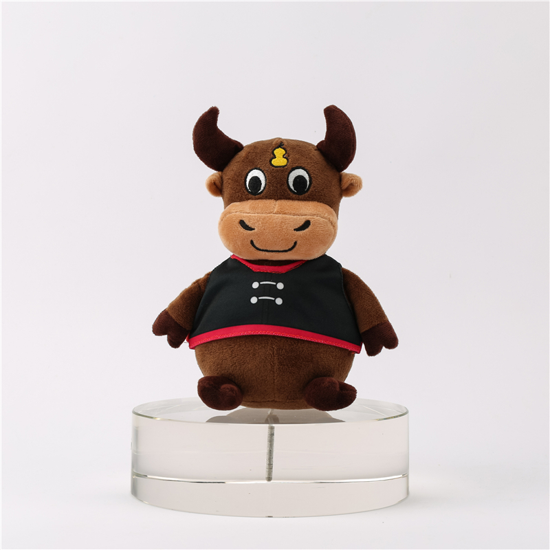 2020年11月 小牛布偶毛绒吉祥物定制