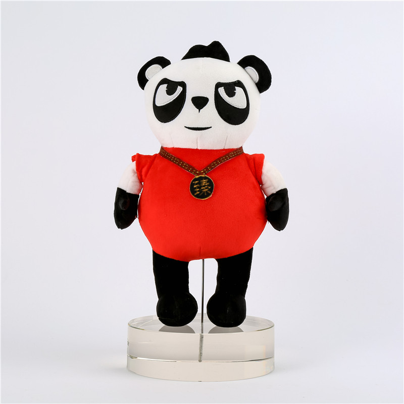 2020年12月 臻毛绒玩具熊猫公仔定制