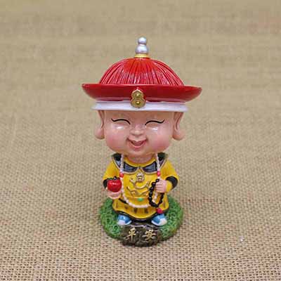 汽车摆件摇头公仔小和尚团体定制