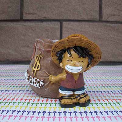 <b>动漫公仔海贼王卡通笔筒创意学生学习文具团体</b>