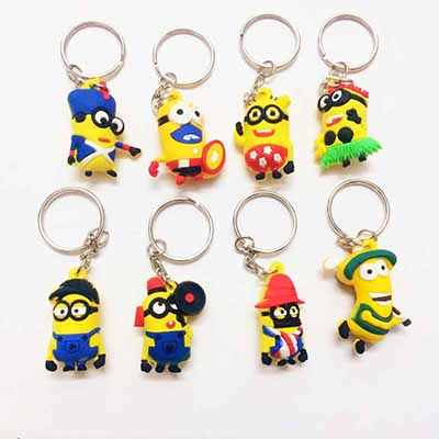 <b>小黄人硅胶公仔定制</b>