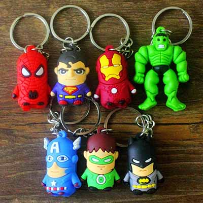 <b>超级英雄公仔挂件定制</b>