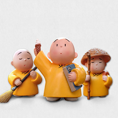 <b>小和尚树脂公仔定制</b>