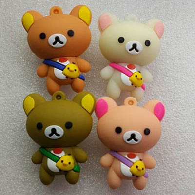 <b>卡通公仔硅胶可爱创意礼品优盘定制</b>