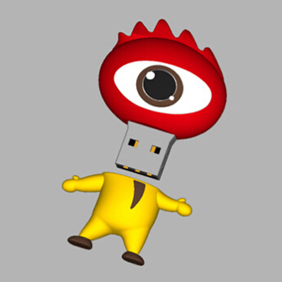 <b>pvc吉祥物公仔卡通创意U盘</b>