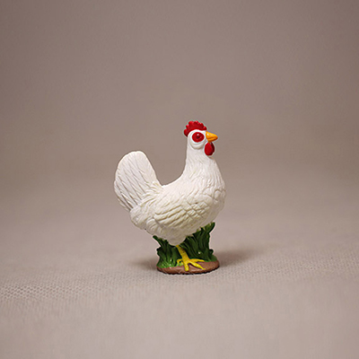 <b>公鸡塑料模型摆件</b>