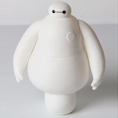 机器人大白公仔仿真可动塑胶玩具