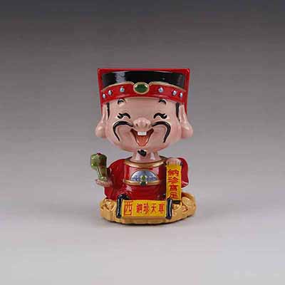 <b>小财神塑胶公仔</b>