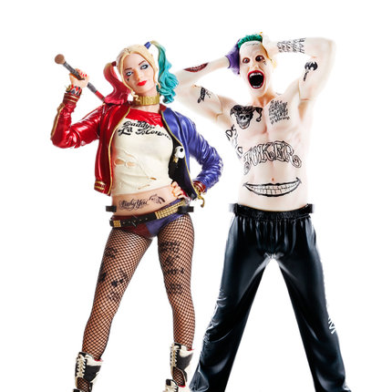 X特遣队小丑女哈莉奎茵手办定做