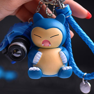 卡比兽钥搪胶公仔玩偶挂饰定做