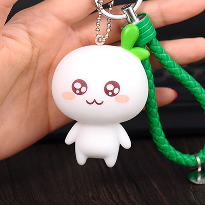 <b>卡通搪胶公仔草团子挂饰定做</b>