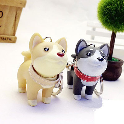 <b>可爱狗狗搪胶背包挂件订制</b>