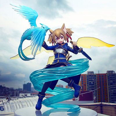 刀剑神域2 西莉卡摆件公仔定制